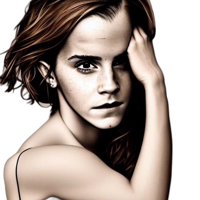 face, hair, photorealistic, cartoon transparent PNG cut-out
