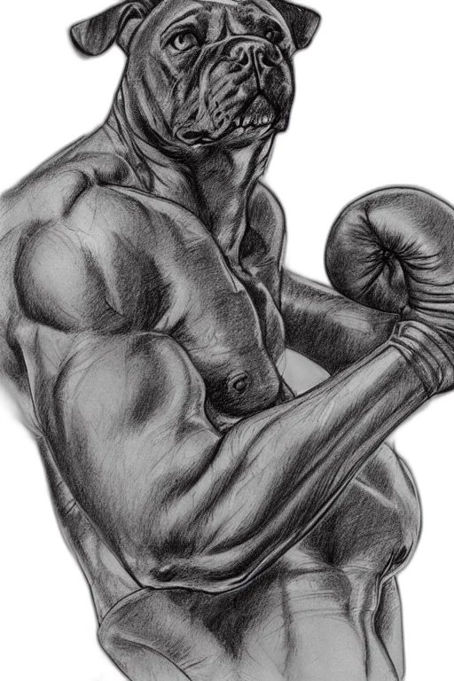 animal, face, weapon, photorealistic transparent PNG cut-out