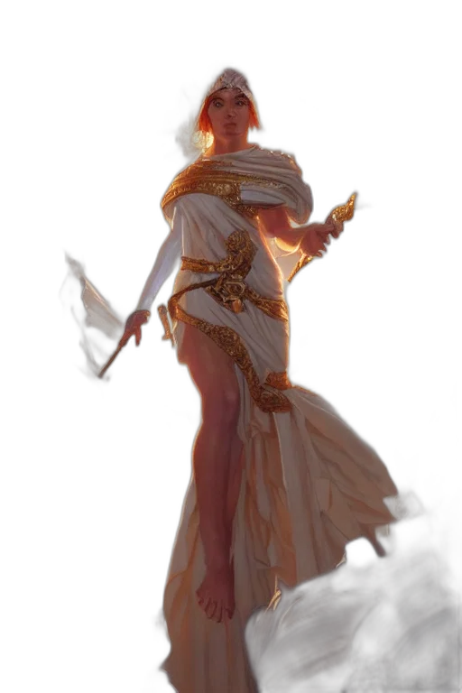 sword, dress, staff, weapon transparent PNG cut-out