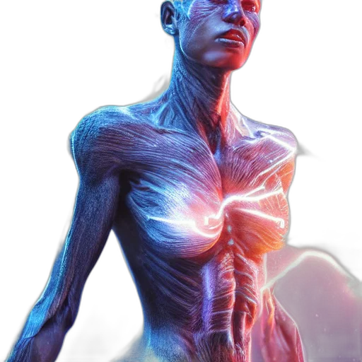 robot, creature, cyberpunk, concept art transparent PNG cut-out