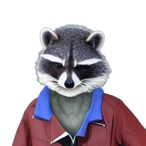 staff, animal, jacket, face transparent PNG cut-out