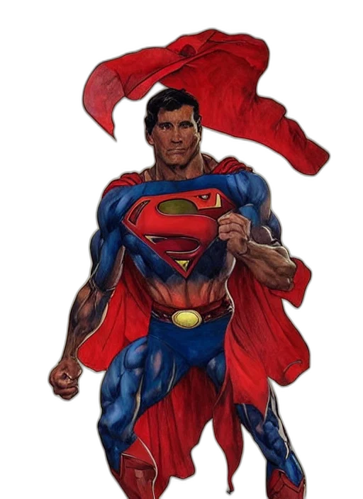 comic book art, concept art, cartoon, fantasy art transparent PNG cut-out