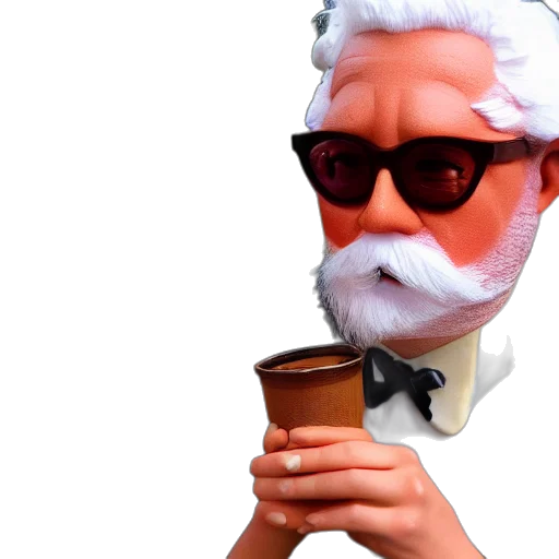 face, food, staff, bottle transparent PNG cut-out