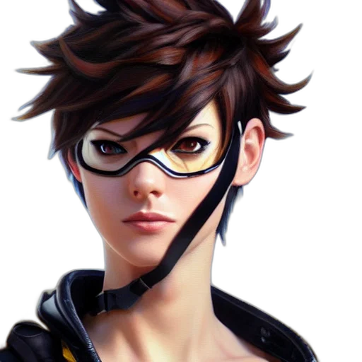 face, photorealistic, concept art, 3d render transparent PNG cut-out