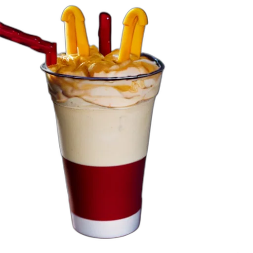 food, crown, 3d render, photorealistic transparent PNG cut-out