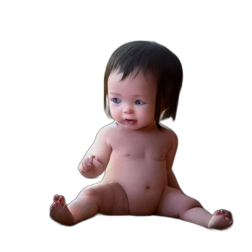 hair, creature, face, animal transparent PNG cut-out