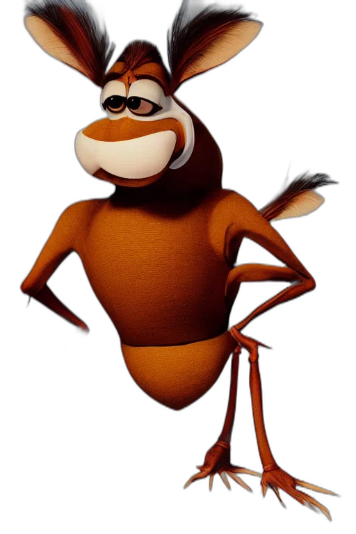 animal, creature, staff, jacket transparent PNG cut-out
