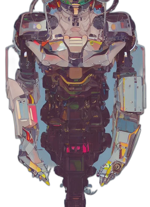 robot, face, weapon, mask transparent PNG cut-out