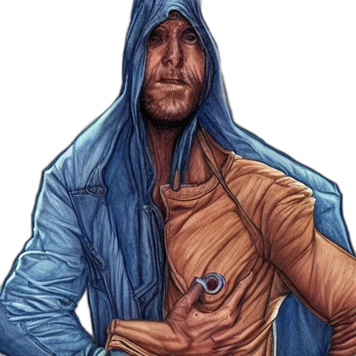 jacket, face, staff, mask transparent PNG cut-out