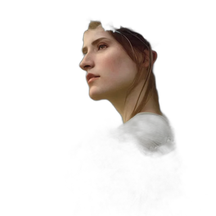 face, robot, crown, mask transparent PNG cut-out