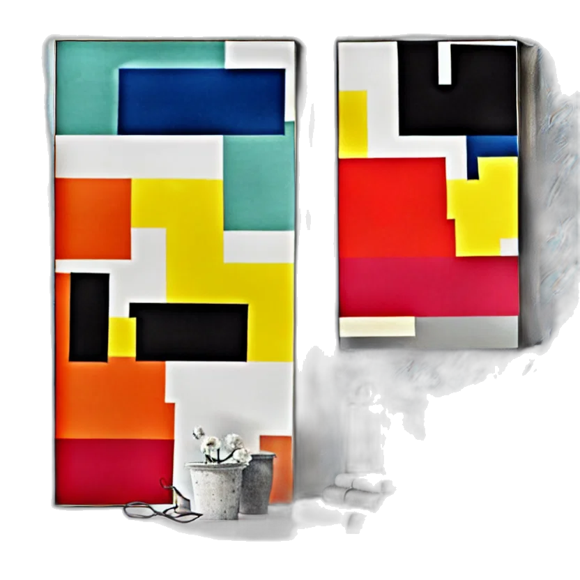 furniture, concept art, pixel art, photorealistic transparent PNG cut-out