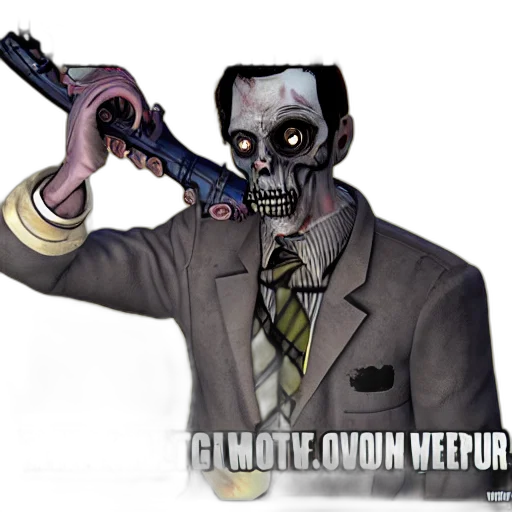 weapon, mask, robot, staff transparent PNG cut-out