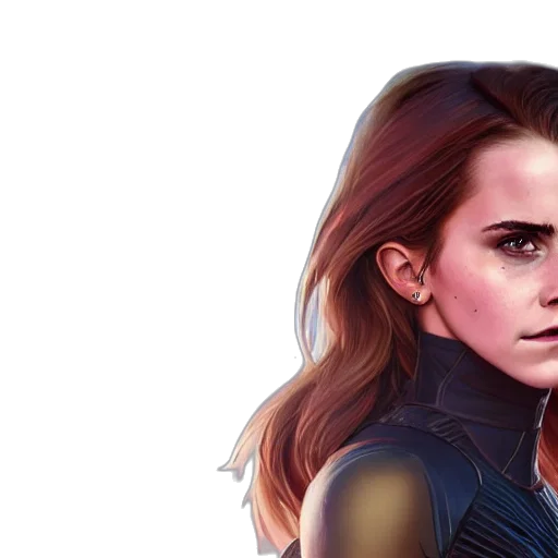 comic book art, concept art, fantasy art, photorealistic transparent PNG cut-out