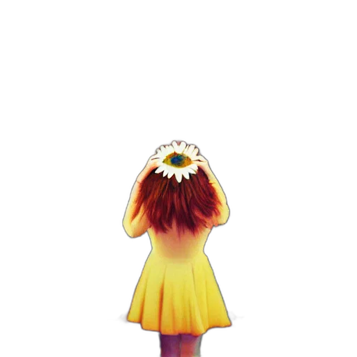 dress, flower, crown, hat transparent PNG cut-out