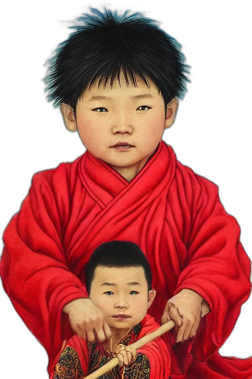 face, photorealistic, oil painting, watercolor transparent PNG cut-out