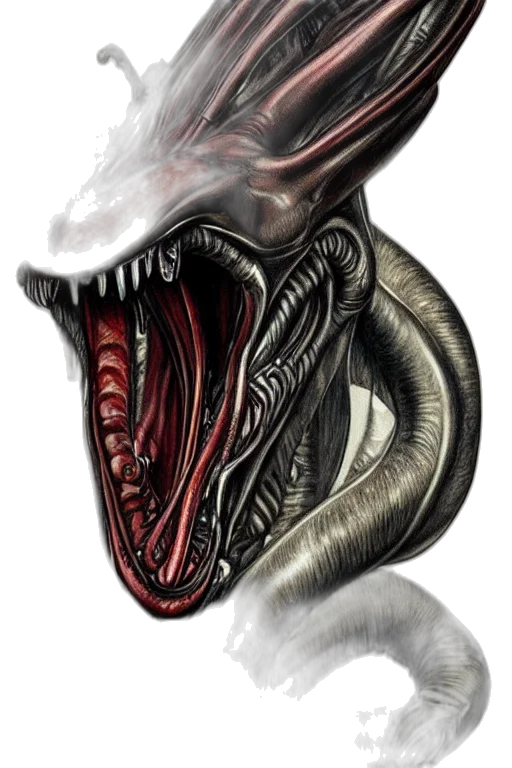 dragon, creature, mask, face transparent PNG cut-out