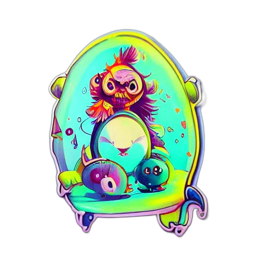 creature, mask, jacket, concept art transparent PNG cut-out