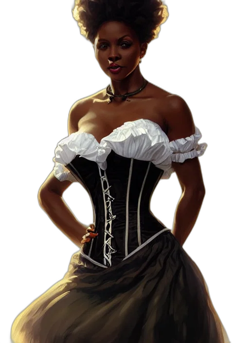 dress, concept art, fantasy art, photorealistic transparent PNG cut-out