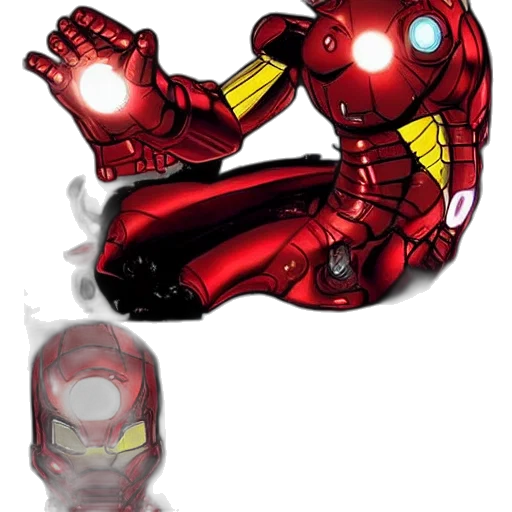 mask, robot, comic book art, concept art transparent PNG cut-out