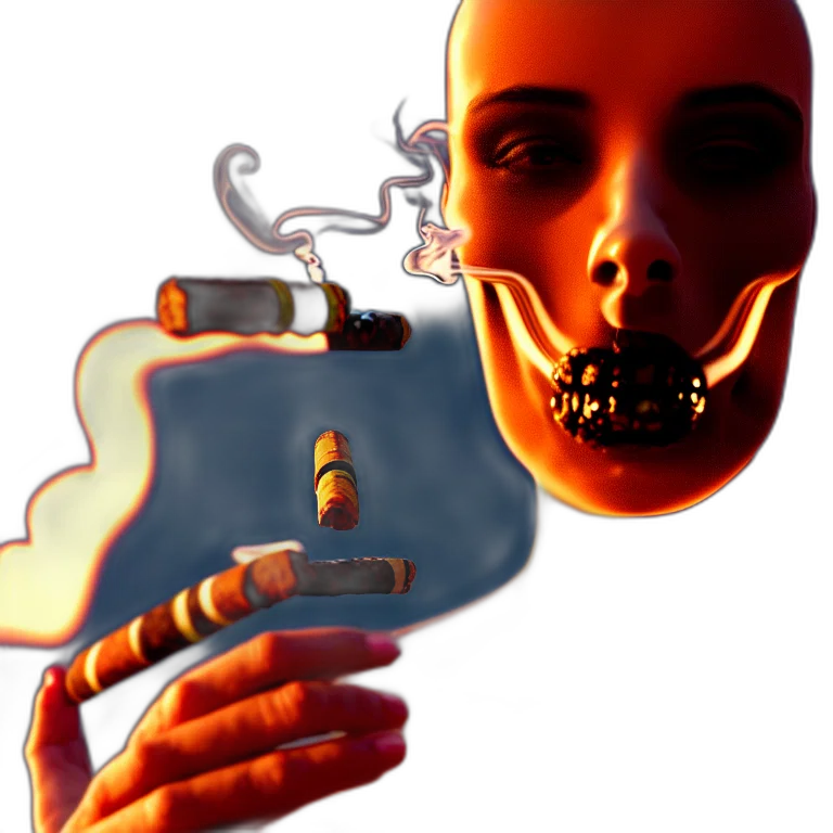 mask, face, staff, jewelry transparent PNG cut-out