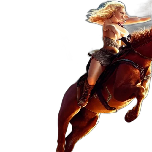 fantasy art, concept art, comic book art, photorealistic transparent PNG cut-out