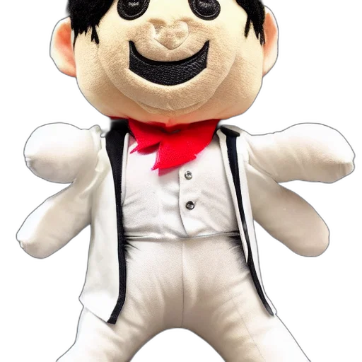 staff, cartoon, 3d render, michael transparent PNG cut-out