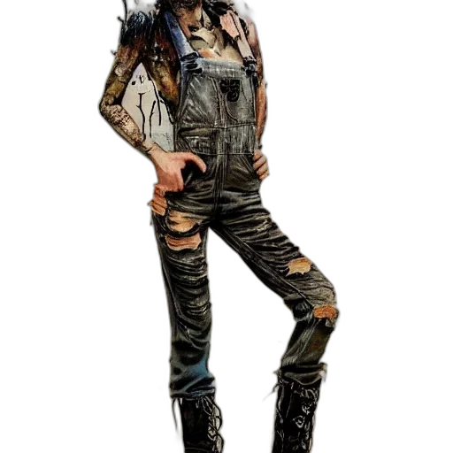 jacket, 3d render, concept art, cyberpunk transparent PNG cut-out
