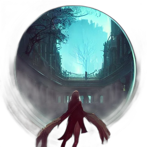 creature, mask, concept art, fantasy art transparent PNG cut-out