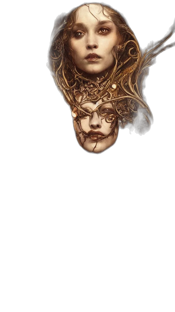 mask, crown, face, jewelry transparent PNG cut-out