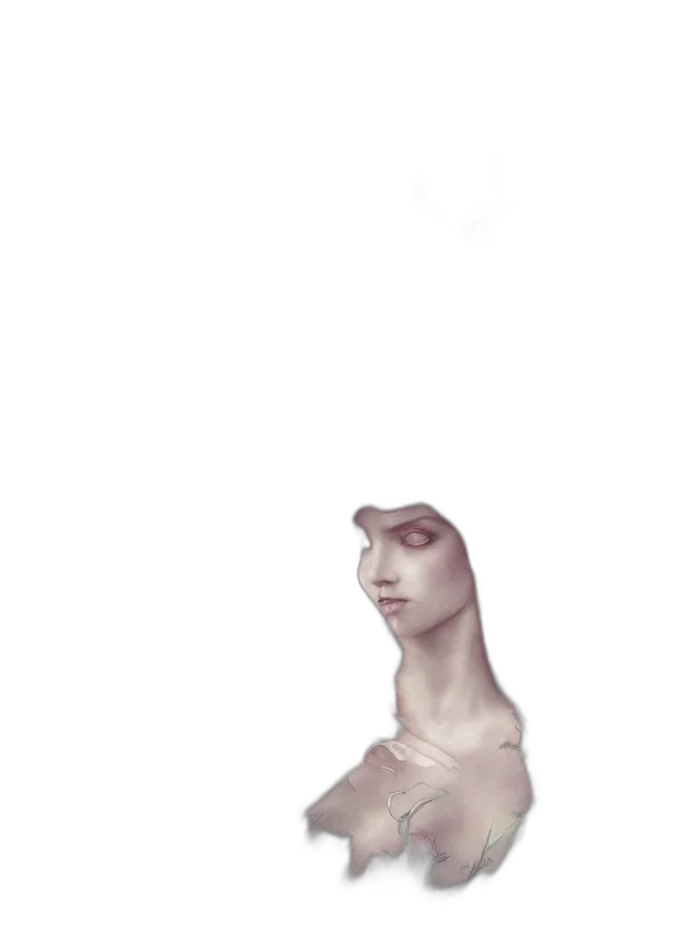 creature, face, mask, dress transparent PNG cut-out