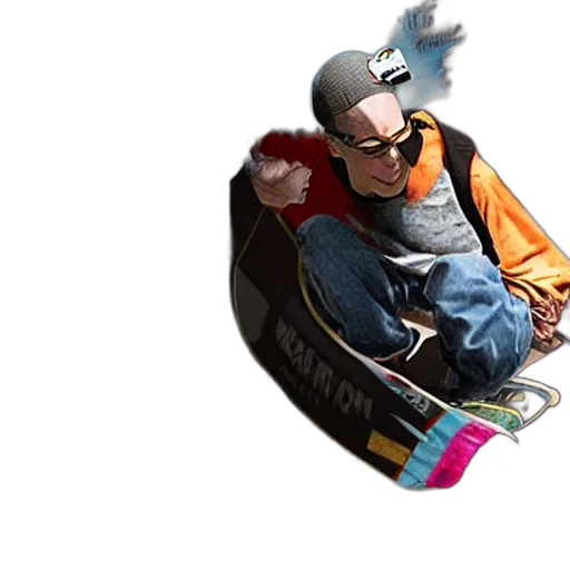 jacket, hat, 3d render, concept art transparent PNG cut-out