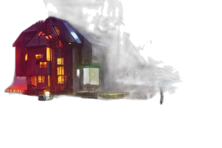 building, concept art, watercolor, fantasy art transparent PNG cut-out