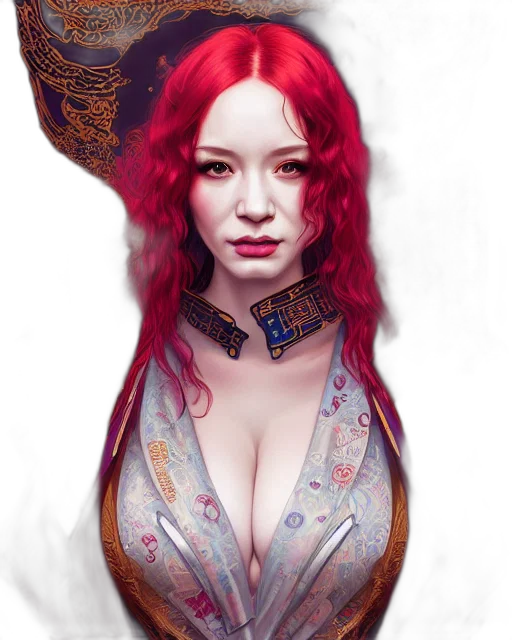 dress, jewelry, dragon, face transparent PNG cut-out