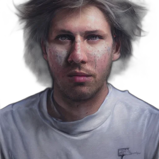 face, hair, mask, staff transparent PNG cut-out