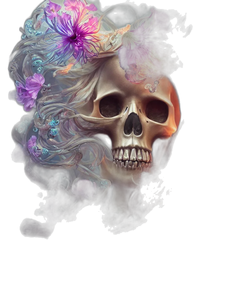 mask, face, crown, flower transparent PNG cut-out