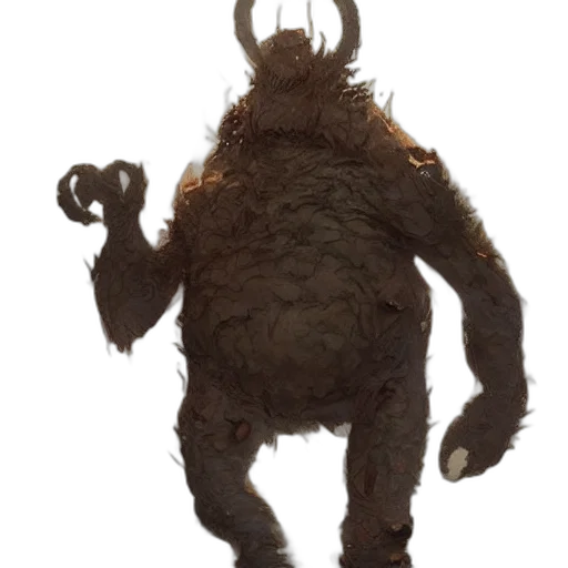 creature, animal, mask, staff transparent PNG cut-out