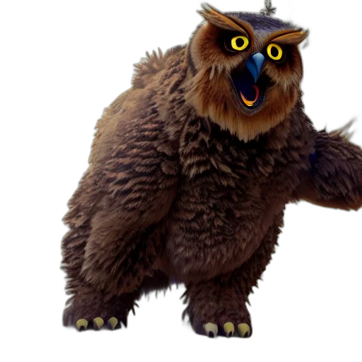 creature, animal, staff, concept art transparent PNG cut-out