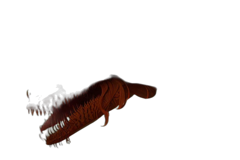creature, animal, dragon, hair transparent PNG cut-out