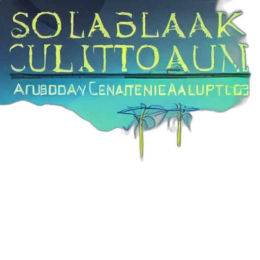 solarpunk, civilization, abundance, artificial transparent PNG cut-out