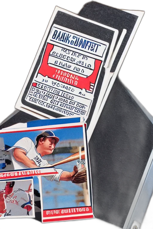 baseball, card, phone, number transparent PNG cut-out