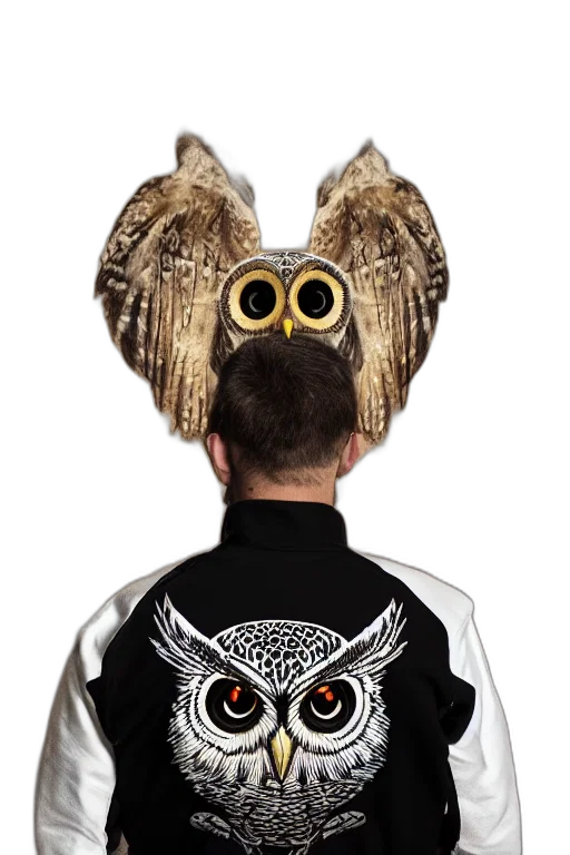jacket, mask, animal, staff transparent PNG cut-out
