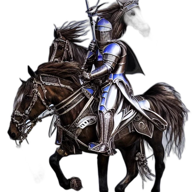sword, dragon, crown, staff transparent PNG cut-out