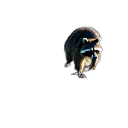 animal, creature, hat, staff transparent PNG cut-out