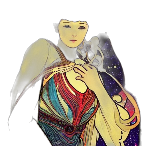 dress, fantasy art, concept art, comic book art transparent PNG cut-out
