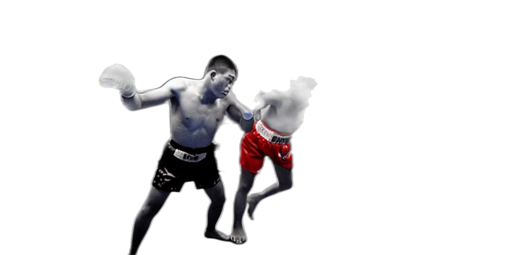 3d render, scared, elmo, boxing transparent PNG cut-out
