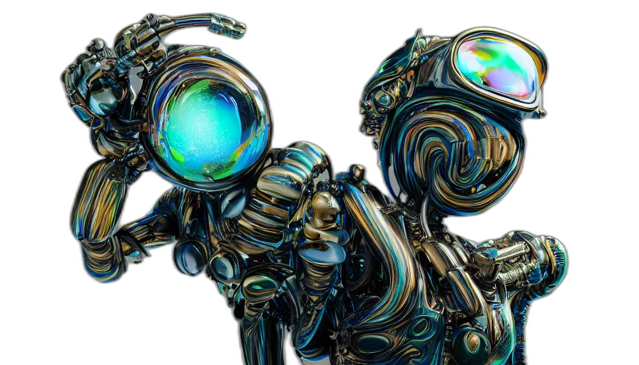 robot, jewelry, weapon, concept art transparent PNG cut-out