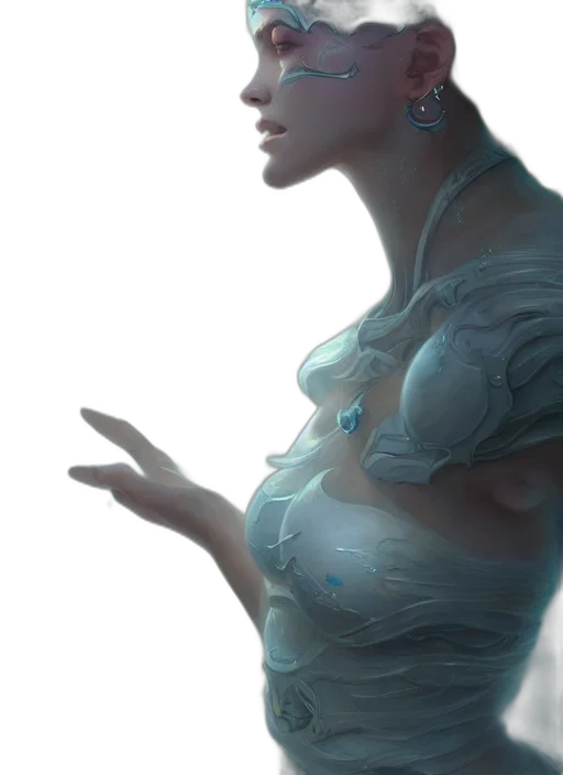 dress, jewelry, crown, face transparent PNG cut-out