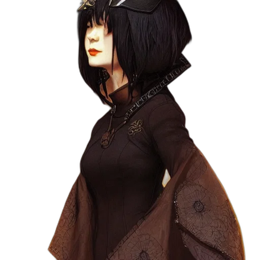 mask, jacket, hat, dress transparent PNG cut-out