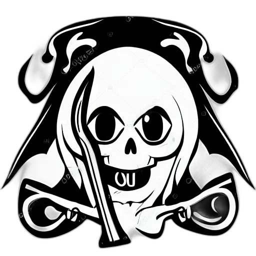 staff, monochrome, vector, illustration transparent PNG cut-out