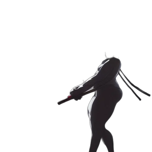 hair, weapon, creature, dress transparent PNG cut-out